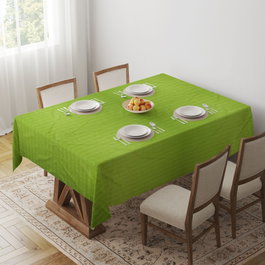 Hermia Mantel Blanco con Patrón Sutil 140 x 180 cm